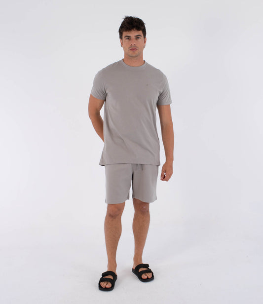 Lavender מכנסי פליז קצרים לגברים Low Tide Fleece HURLEY
