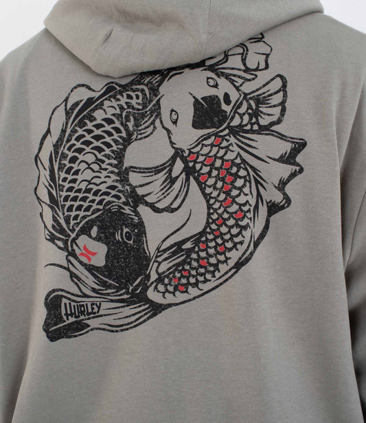 Light Slate Gray קפוצ'ון לגברים Tattoo HURLEY