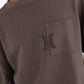 Dark Slate Gray סווטשירט Craft Pocket 2.0 לגברים HURLEY