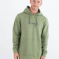 White Smoke קפוצ'ון Fleece Top Printing Press O & O לגברים HURLEY