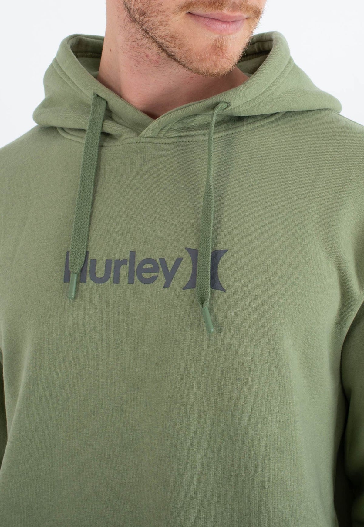 Dim Gray קפוצ'ון Fleece Top Printing Press O & O לגברים HURLEY