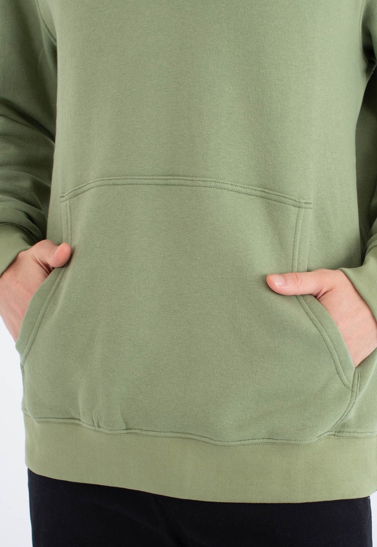 Dark Sea Green קפוצ'ון Fleece Top Printing Press O & O לגברים HURLEY