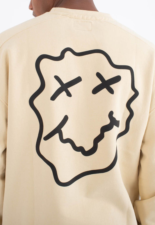 Light Gray סווטשירט 048 Smile יוניסקס HURLEY