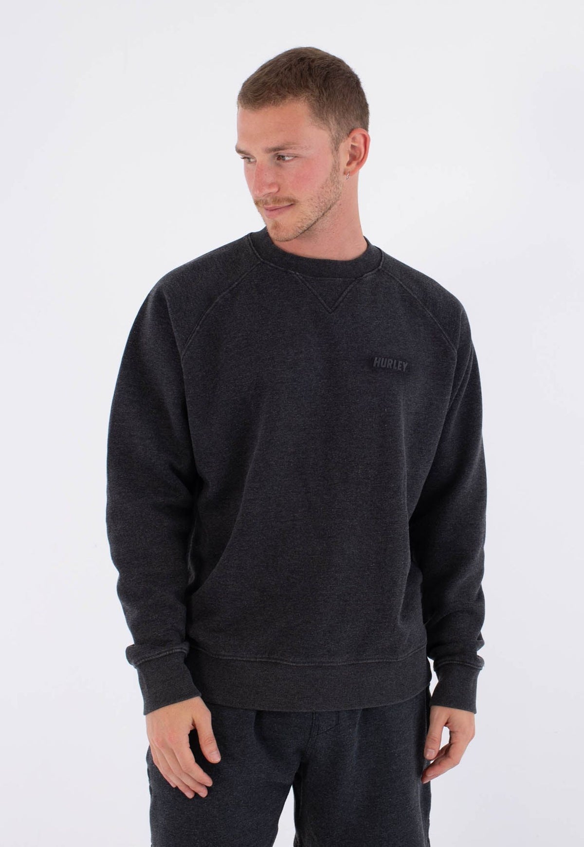 Dark Slate Gray סווטשירט TR לגברים HURLEY