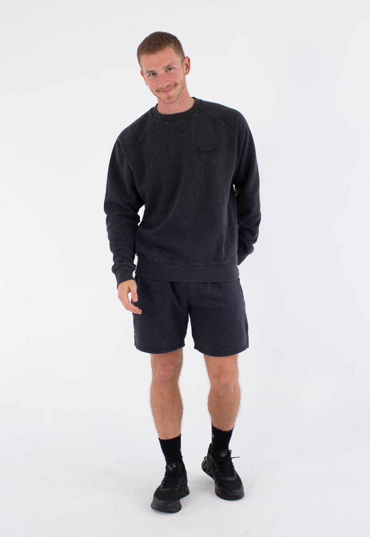 Dark Slate Gray סווטשירט TR לגברים HURLEY