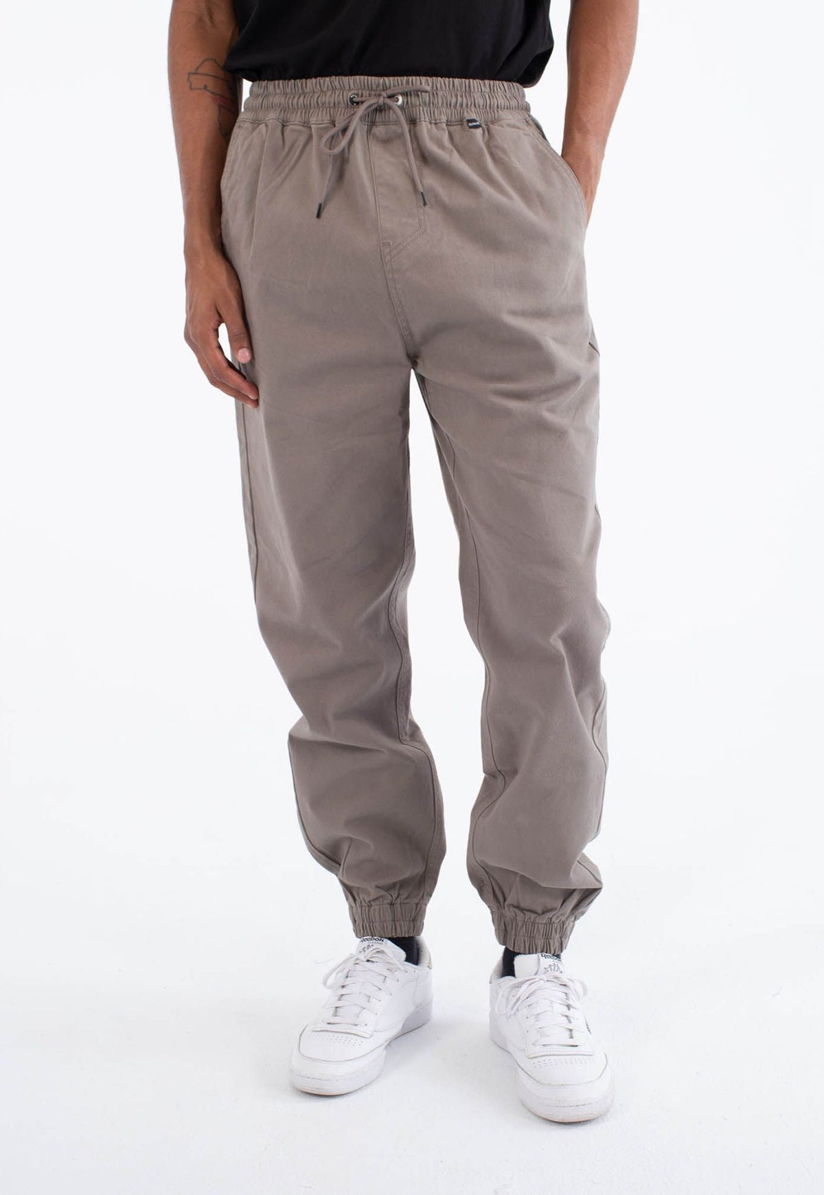White Smoke מכנסיים ארוכים Jogger לגברים HURLEY