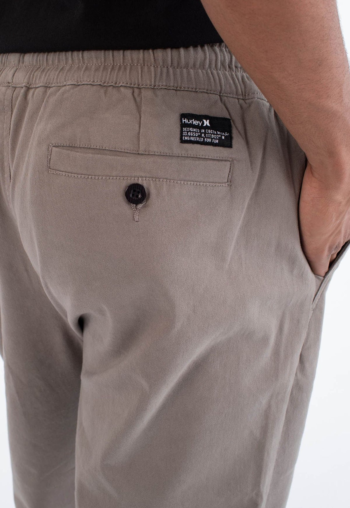 Slate Gray מכנסיים ארוכים Jogger לגברים HURLEY