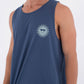 Dark Slate Gray גופייה לגברים Printing Press Fomo Tank HURLEY