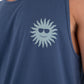 Dark Slate Gray גופייה לגברים Printing Press Fomo Tank HURLEY