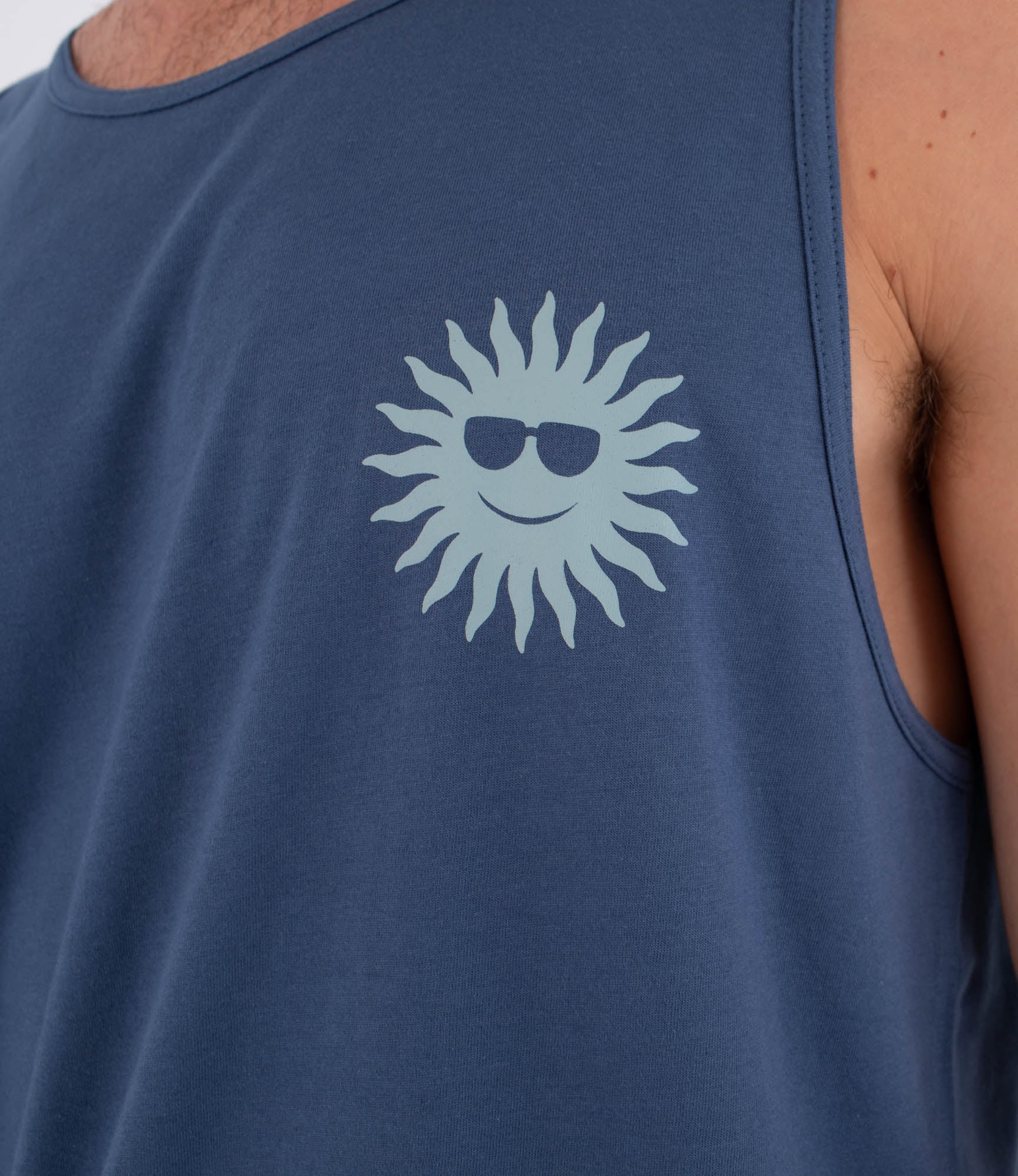 Dark Slate Gray גופייה לגברים Printing Press Fomo Tank HURLEY