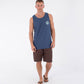 White Smoke גופייה לגברים Printing Press Fomo Tank HURLEY