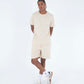 Antique White טי שירט קצרה לגברים Low Tide HURLEY