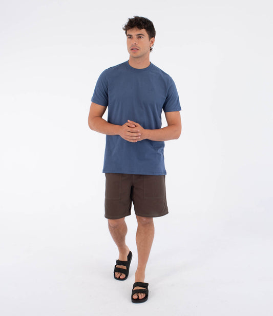 Lavender טי שירט קצרה לגברים Low Tide HURLEY
