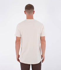 Light Gray טי שירט עם כיס לגברים Low Tide Pocket HURLEY