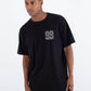 Black טי שירט קצרה Sider BP לגברים HURLEY