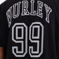 Black טי שירט קצרה Sider BP לגברים HURLEY