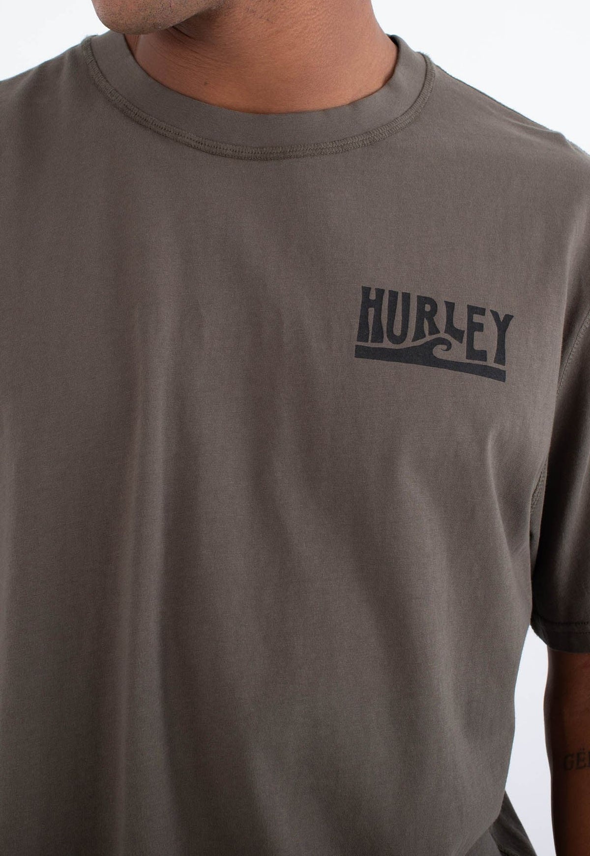Dark Slate Gray טי שירט קצרה Sider BP לגברים HURLEY