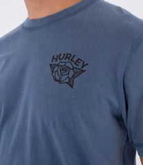 Dark Slate Blue טי שירט אוברסייז לגברים Sider Dinosaur HURLEY