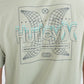 Dark Gray טי שירט קצרה Printing Press Matero לגברים HURLEY