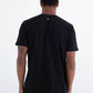 Black טי שירט קצרה Nazare Small Script לגברים HURLEY