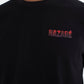 Black טי שירט קצרה Nazare Small Script לגברים HURLEY