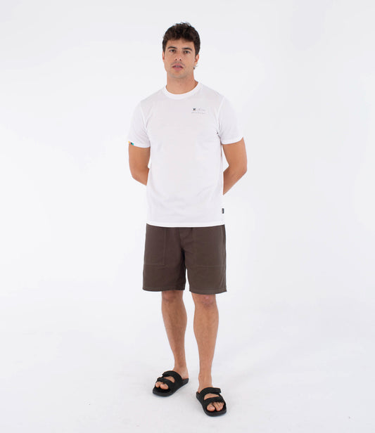 Lavender טי שירט קצרה לגברים Helio Indonesia Photo HURLEY