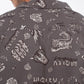 Dim Gray חולצה מכופתרת קצרה לגברים Etam Woven HURLEY