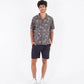 White Smoke חולצה מכופתרת קצרה לגברים Etam Woven HURLEY