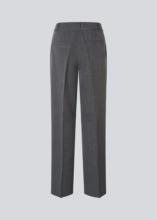 Dark Slate Gray מכנסיים מחויטים לנשים Birna MODSTROM