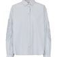 Light Gray חולצה מכופתרת ארוכה לנשים Columbus MODSTROM