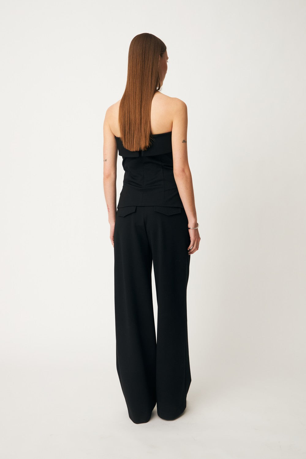 Black מכנסיים ארוכים לנשים Dorit MODSTROM