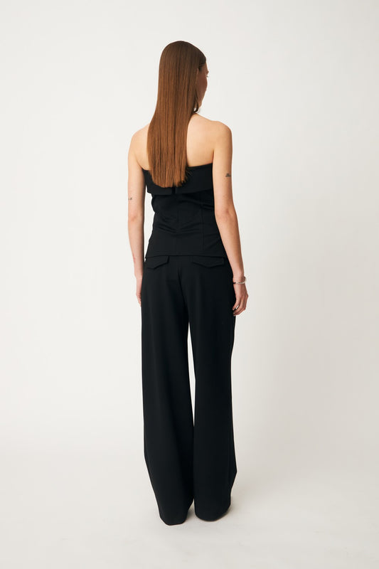 Black מכנסיים ארוכים לנשים Dorit MODSTROM