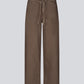 Dark Olive Green ג׳ינס רחב לנשים Isolde Dye MODSTROM