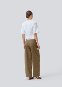 Light Gray מכנסים ארוכים לנשים Tore Wide Leg MODSTROM