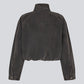 Dark Slate Gray ג׳קט לנשים Udoline Washed Black MODSTROM