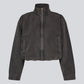 Light Gray ג׳קט לנשים Udoline Washed Black MODSTROM