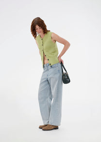 Lavender ווסט נשים Ulva Knit Sleeveless MODSTROM