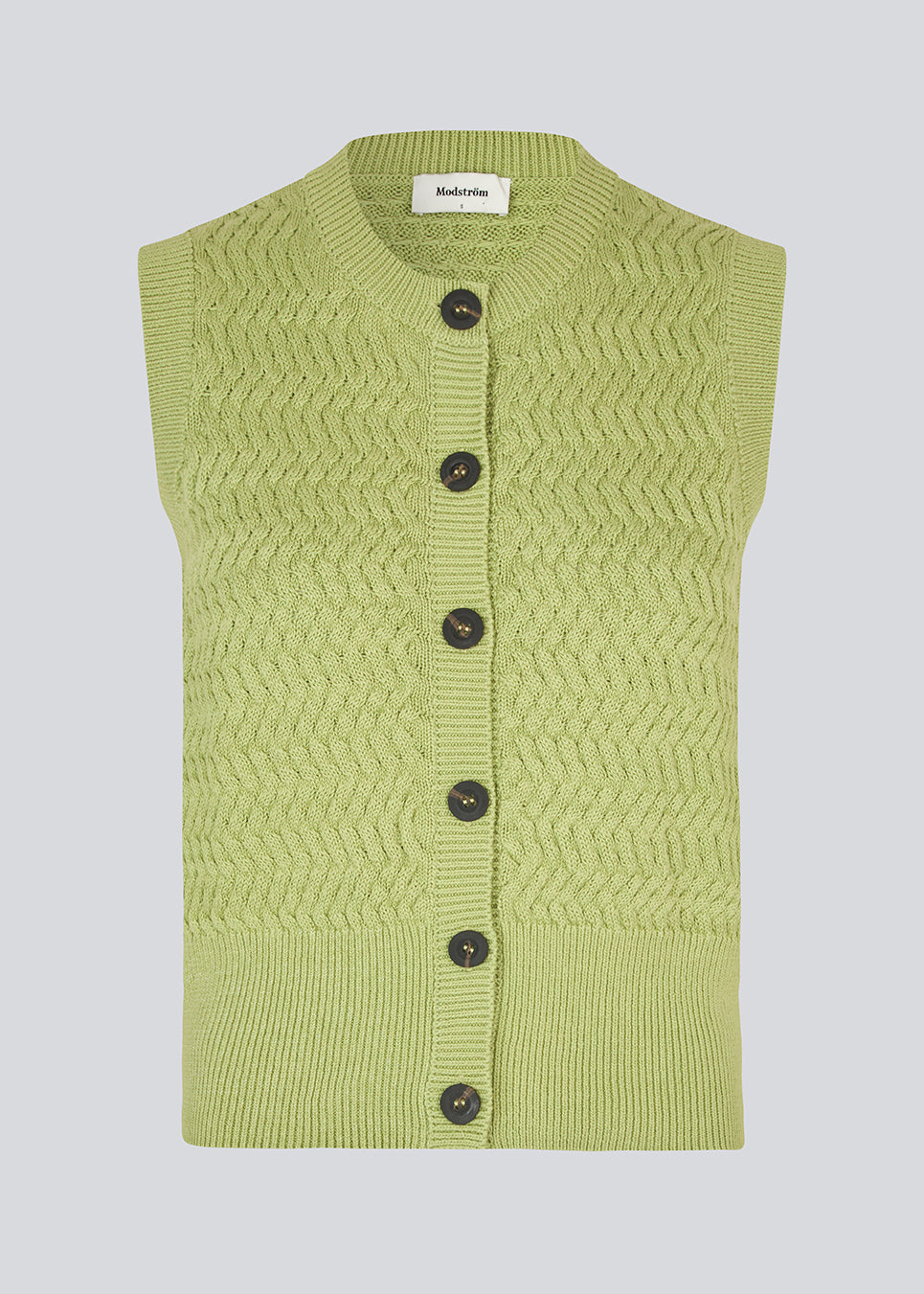 Dark Khaki ווסט נשים Ulva Knit Sleeveless MODSTROM