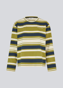 Light Gray טי שירט ארוכה לנשים Urban Stripe MODSTROM