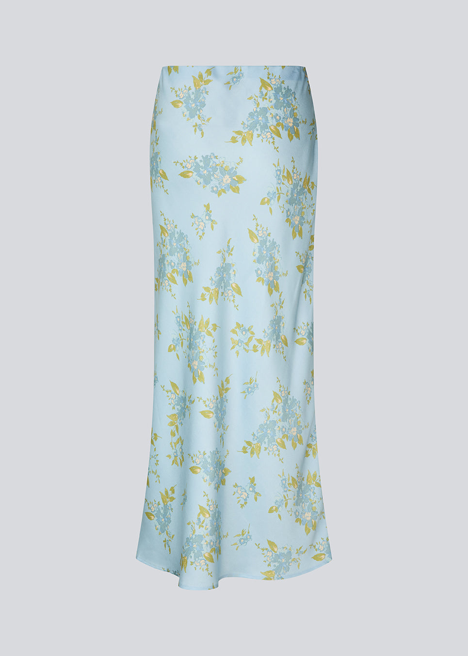 Light Gray חצאית נשים Uttamd Print Maxi MODSTROM