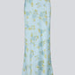 Light Gray חצאית נשים Uttamd Print Maxi MODSTROM