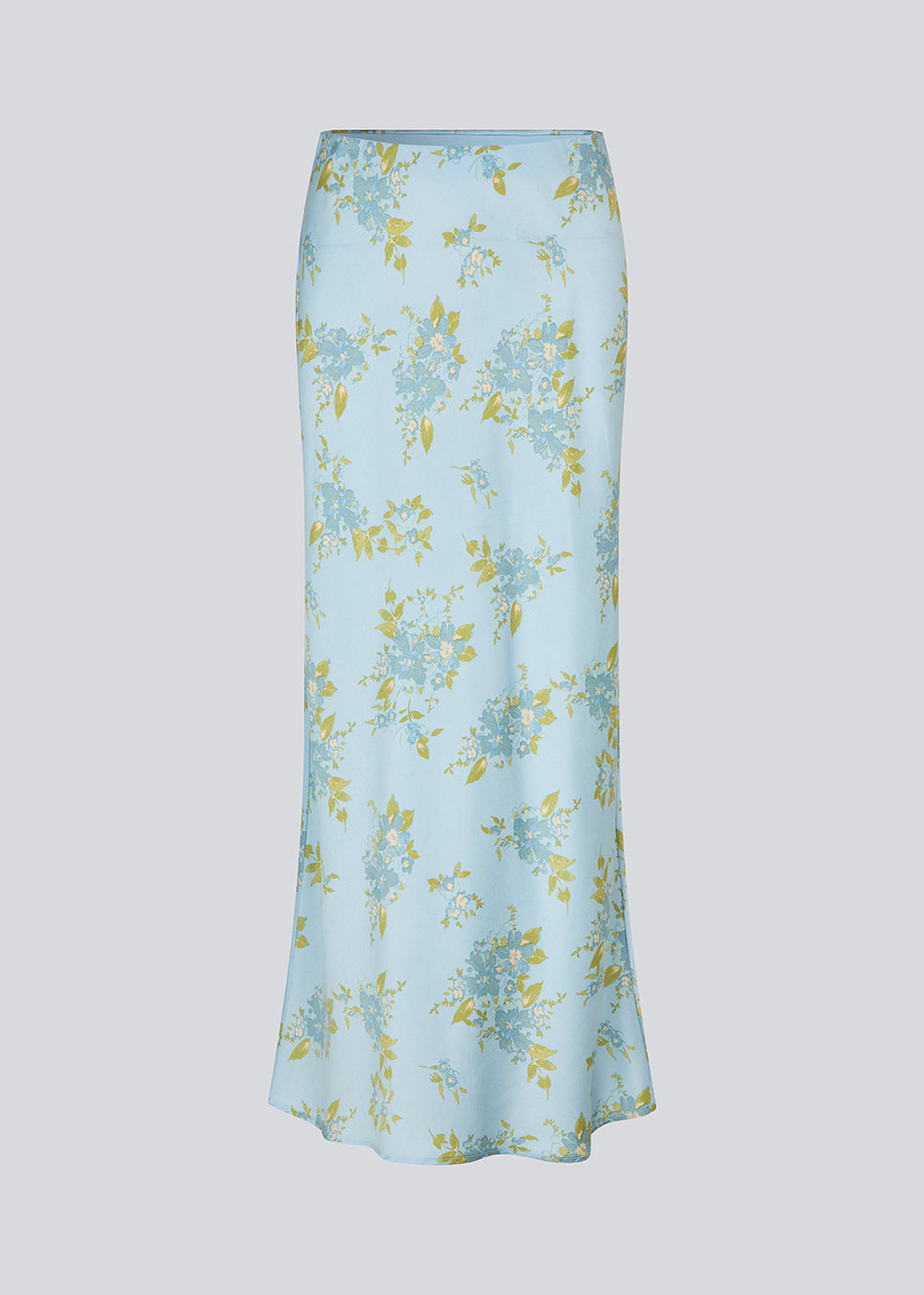 Light Gray חצאית נשים Uttamd Print Maxi MODSTROM