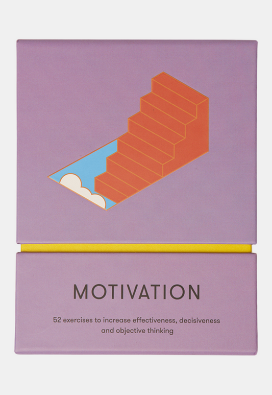 Dark Gray משחק Motivation Card THE SCHOOL OF LIFE