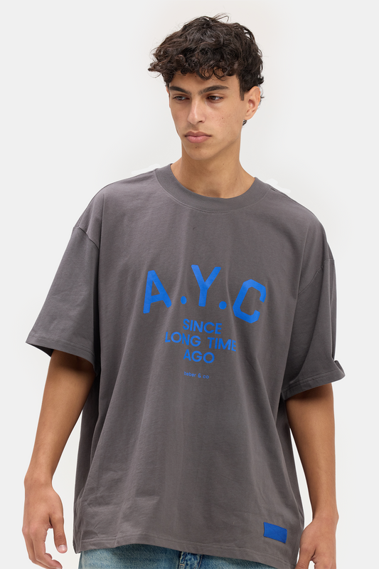 Lavender טי שירט קצרה לגברים / נשים A.Y.C. (Am Yisrael Chai) BEBER & CO