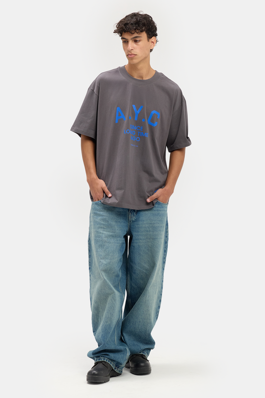 Lavender טי שירט קצרה לגברים / נשים A.Y.C. (Am Yisrael Chai) BEBER & CO