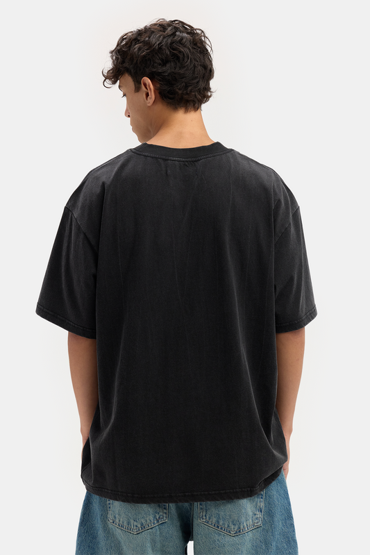 Black טי שירט קצרה לגברים / נשים A.Y.C. (Am Yisrael Chai) BEBER & CO