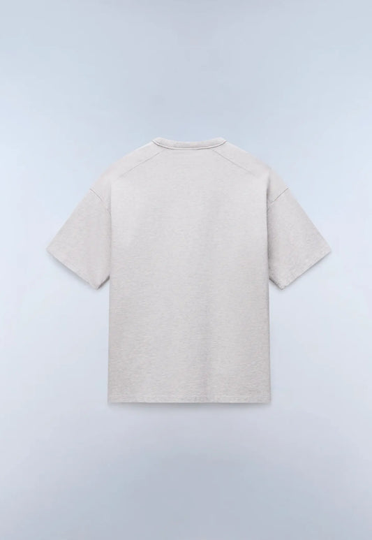 Light Gray טי שירט לגברים Krous NAPAPIJRI