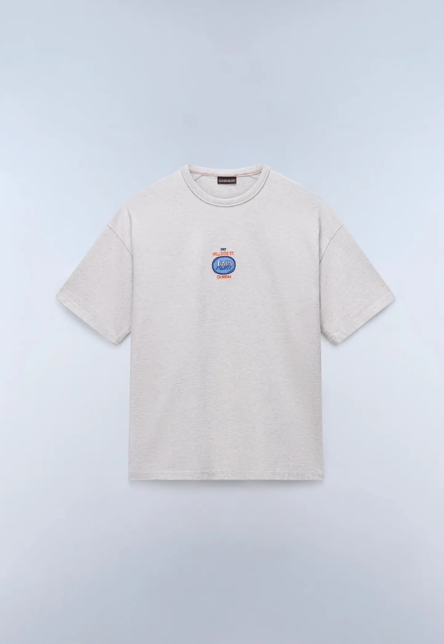 Light Gray טי שירט לגברים Krous NAPAPIJRI