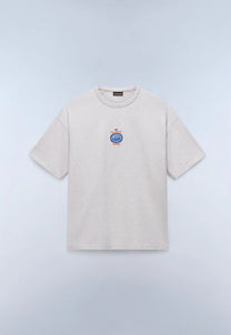 Light Gray טי שירט לגברים Krous NAPAPIJRI