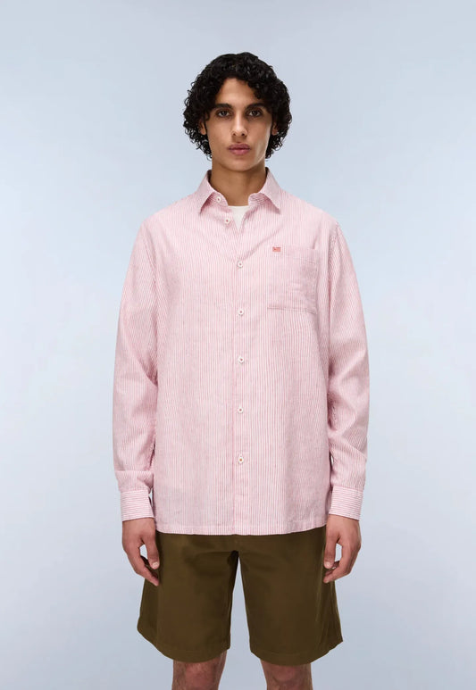 חולצה מכופתרת ארוכה לגברים Brolio